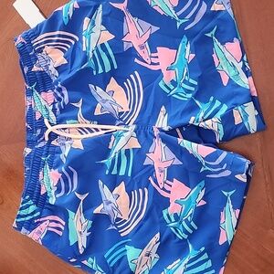 NWT Men's chubbies shark shorts